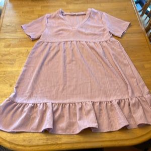 Women’s pink dress